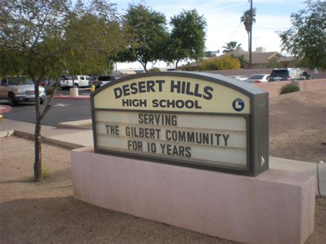 Desert Hills High School: March 2011