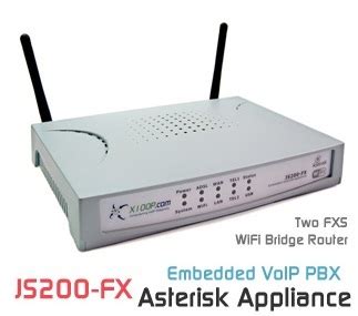 Embedded Asterisk PBX (PABX) 2 Ports VoIP FXS ATA Phone Gateway w/ WIFI ...