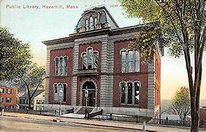 Public Library Haverhill Massachusetts Postcard at Amazon's ...