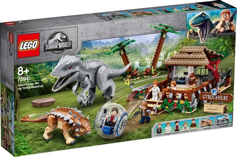 LEGO® Jurassic World 75941 Indominus Rex vs Ankylosaurus - Build and ...