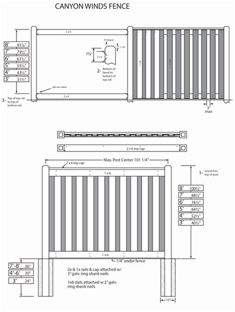 Fence Plans | Fence & Deck Supply | DIY & Contractors | Installation