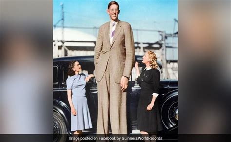 Guinness World Records Shares Photo Of "Tallest Man Who Ever Lived ...