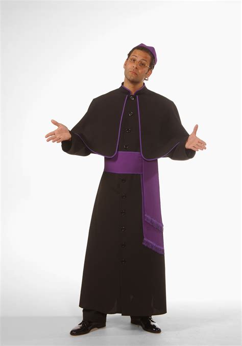 Bishop Costume, Adult Mens Religious Robes, Cardinal Outfit