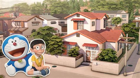 Doraemon & Nobita House #TS490sAnimeCollab | NO CC | The Sims 4 Speed ...