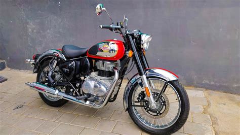 2021 ROYAL ENFIELD CLASSIC 350 BS6 Chrome Red - YouTube