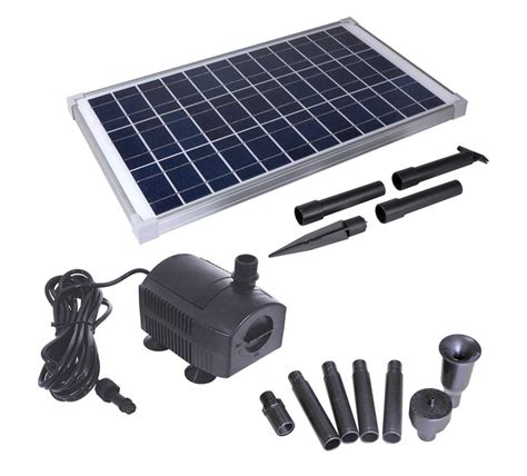 Buy Solariver Solar Water Pump Kit - 360+GPH Submersible Pump with ...