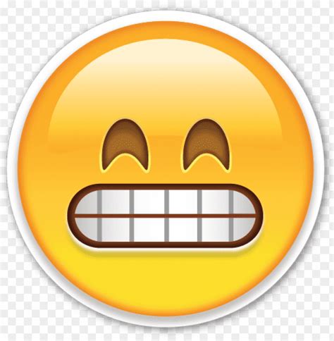 Grimacing Face Emoji PNG Transparent With Clear Background ID 81230 ...