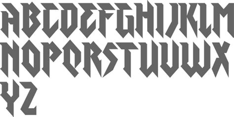 Heavy Metal Font Generator 21+ best heavy metal font for music promotion