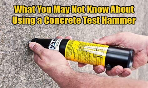 Rebound Hammer Testing of Concrete: What and Why Blog Post - Gilson Co.