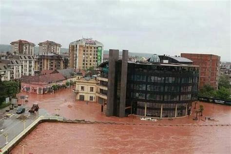 City of Paracin, Serbia, was imposible to reach for days. Serbia ...