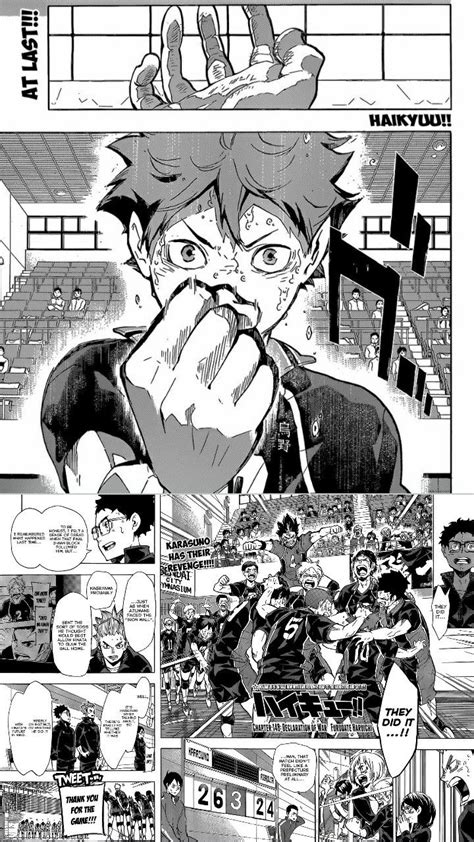 Haikyuu manga panel