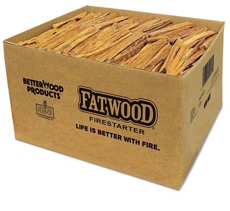 10lb Carton of Fatwood Sticks – Free Shipping!