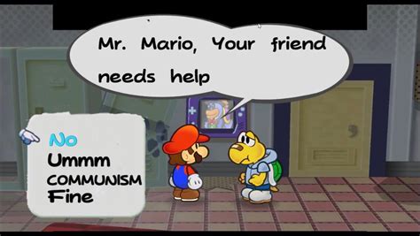 Mario the communist : r/papermario