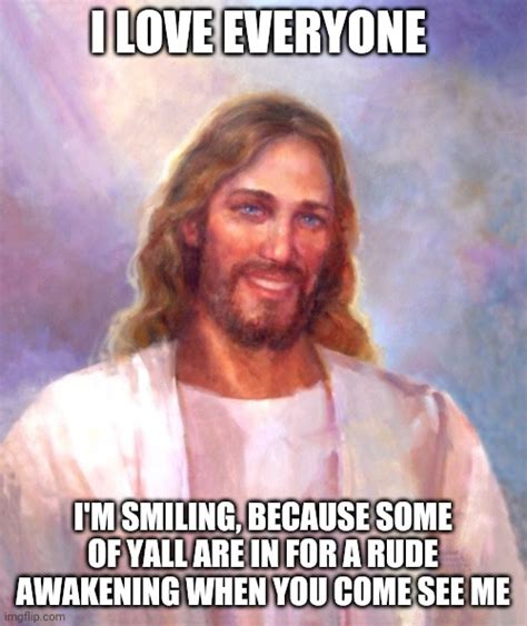 Smiling Jesus Meme - Imgflip