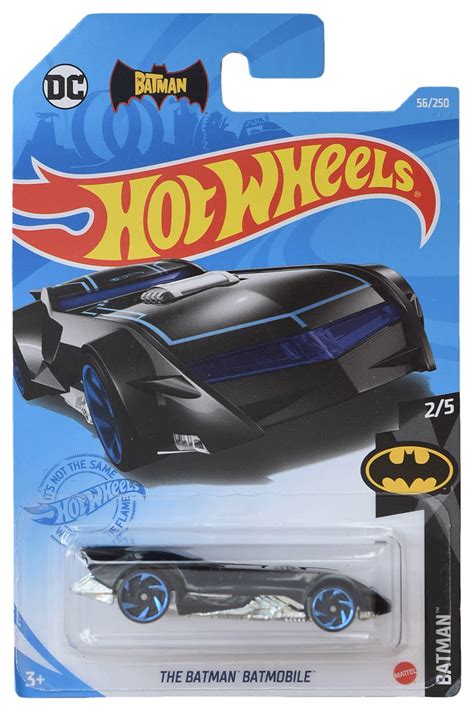 Buy Hot Wheels The Batman Batmobile, [Black] 56/250 Batman 2/5 Online ...