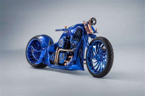 Bucherer's Harley-Davidson Blue Edition Costs a Cool $1.79 Million