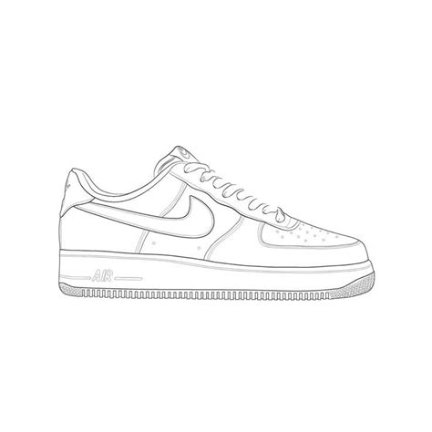 Pin by Rebecca Cameron on Af1 | Air force one shoes, Nike drawing, Air ...