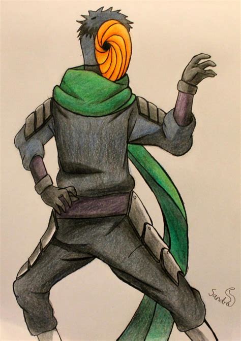 Tobi (Naruto fan art) by Salamandara on DeviantArt