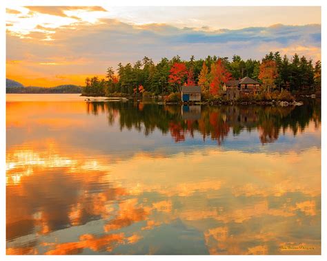 Squam Lake New Hampshire.The location where on golden pond was | Etsy