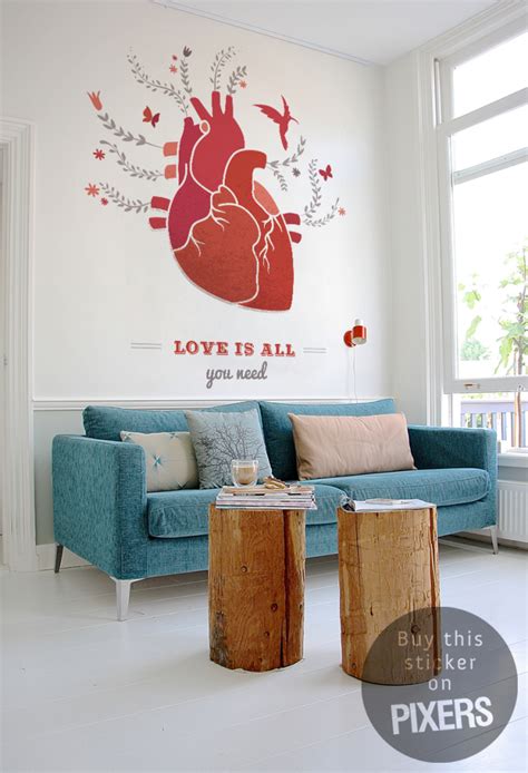 Valentine's Day Wall Decals on Behance