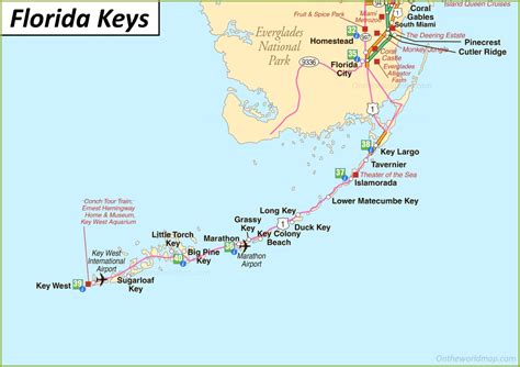 Printable Florida Keys Map