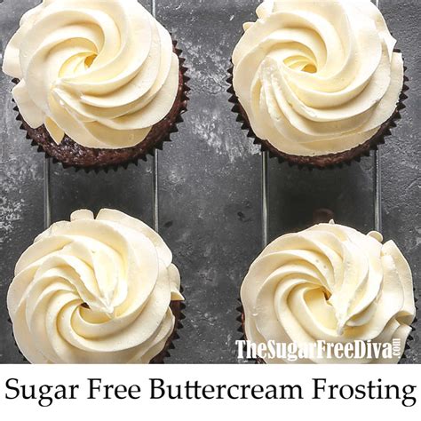 This is the perfect recipe for Sugar Free Buttercream Frosting