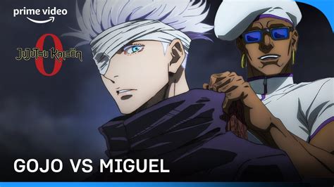 Gojo vs. Miguel | Full Fight Scene | Jujutsu Kaisen 0 | Prime Video ...