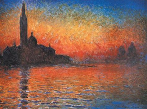 Amazon.com - (11x14) Claude Monet (Sunset in Venice) Art Poster Print ...