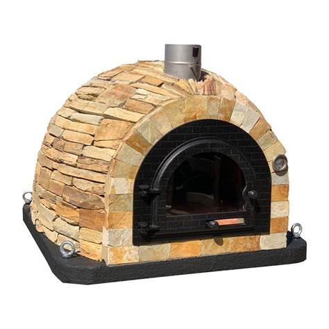 Traditional Wood Fired Brick Pizza Oven Rústico Red ...