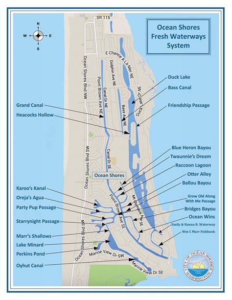 Maps | Tourism Ocean Shores