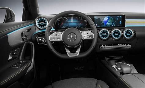 Mercedes' new 2018 A-Class has an interior stuffed with tech luxury ...