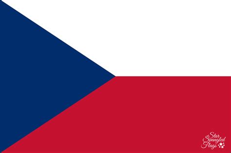 Flag of the Czech Republic - StarSpangledFlags.com