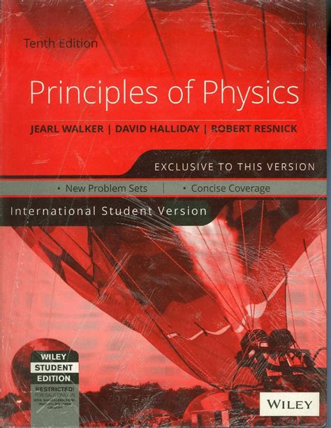 Principles of Physics 10 Edition - Buy Principles of Physics 10 Edition ...