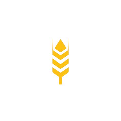 Wheat Logo Template Vector Symbol Harvest Logo Vector Vector, Harvest ...