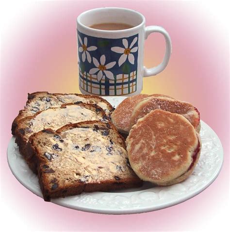 Welsh afternoon tea as you would see it today in many Welsh homes ...