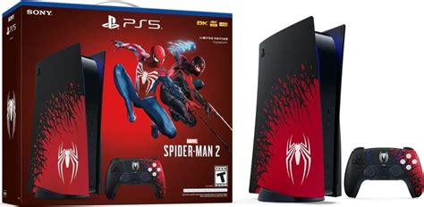 Sony PlayStation 5 (PS5) Spider-Man 2 Limited Edition Gaming Console ...