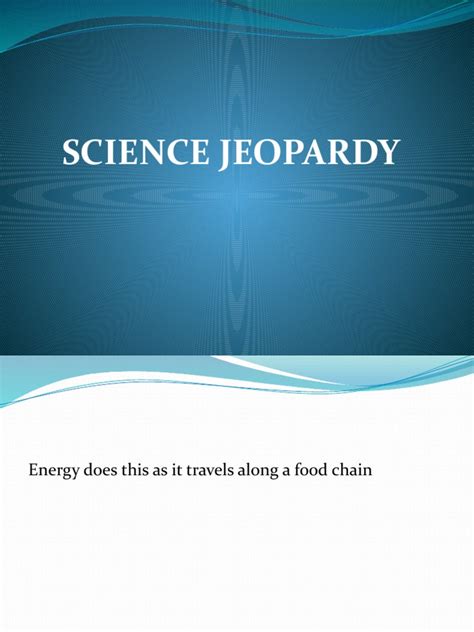 Science Jeopardy Template | PDF | Leaf | Plants