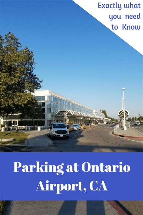 Ontario Airport Parking - find the cheapest and easiest parking options ...