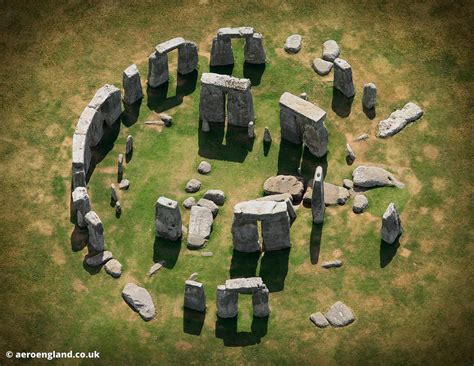 aeroengland | aerial photograph of Stonehenge Wiltshire England UK