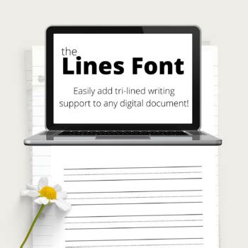 Handwriting Paper FONT! by HeyMissEK | TPT