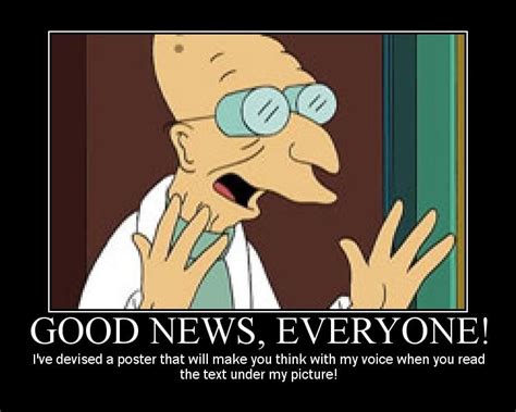 Professor Farnsworth Meme Good News