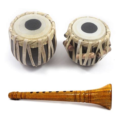 Buy India Meets India Handicraft Clarinet and 4" Tabla Drum Set 5 Years ...