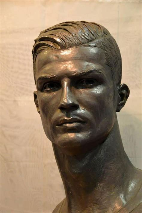 Soccer Player Cristiano Ronaldo Gets New Statue of Himself