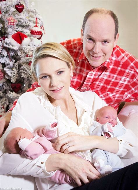 Prince Albert and Princess Charlene of Monaco release first pictures of ...