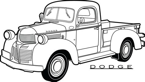 Free Printable Coloring Pages Trucks