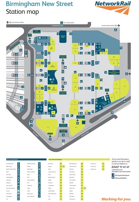 birmingham new street station map - Google Search | Birmingham news ...