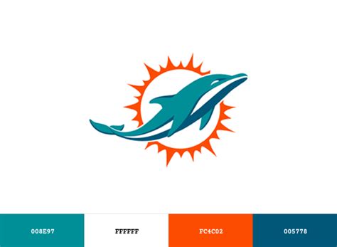 Miami Dolphins Brand Color Codes » BrandColorCode.com