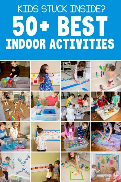 40+ Best Indoor Activities for Toddlers & Preschoolers - Busy Toddler