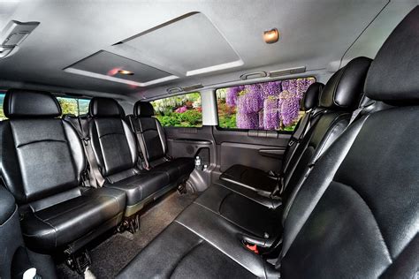 Mercedes Vito Interior Design. Maximum 7 Passengers and 9 luggages ...