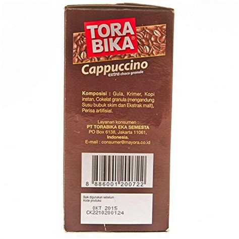 Torabika Cappuccino Instant Coffee 5-ct 125 Gram | Etsy